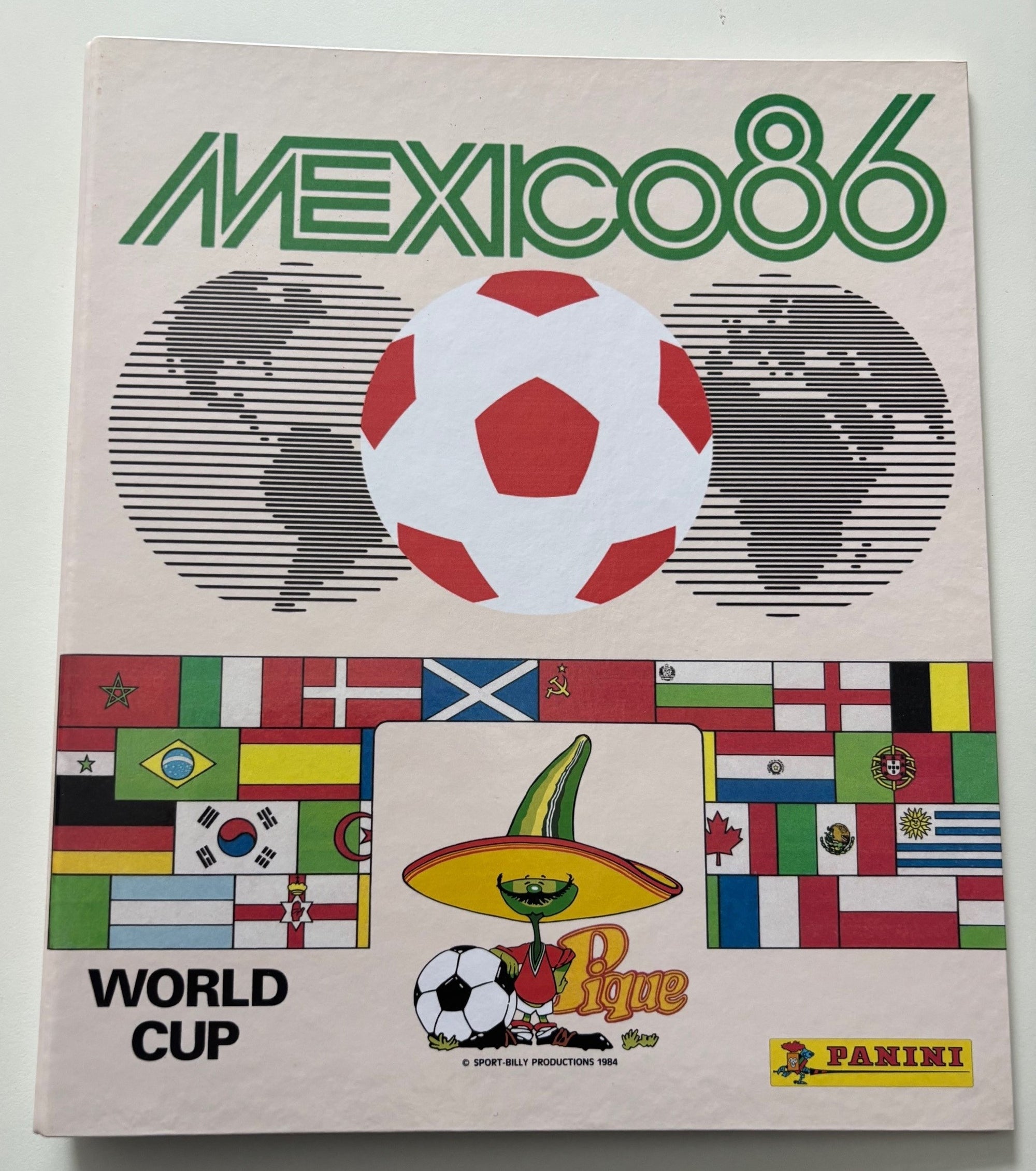 000. 4-RINGS PERM - PANINI - FIFA WORLD CUP 1986 - MEXICO