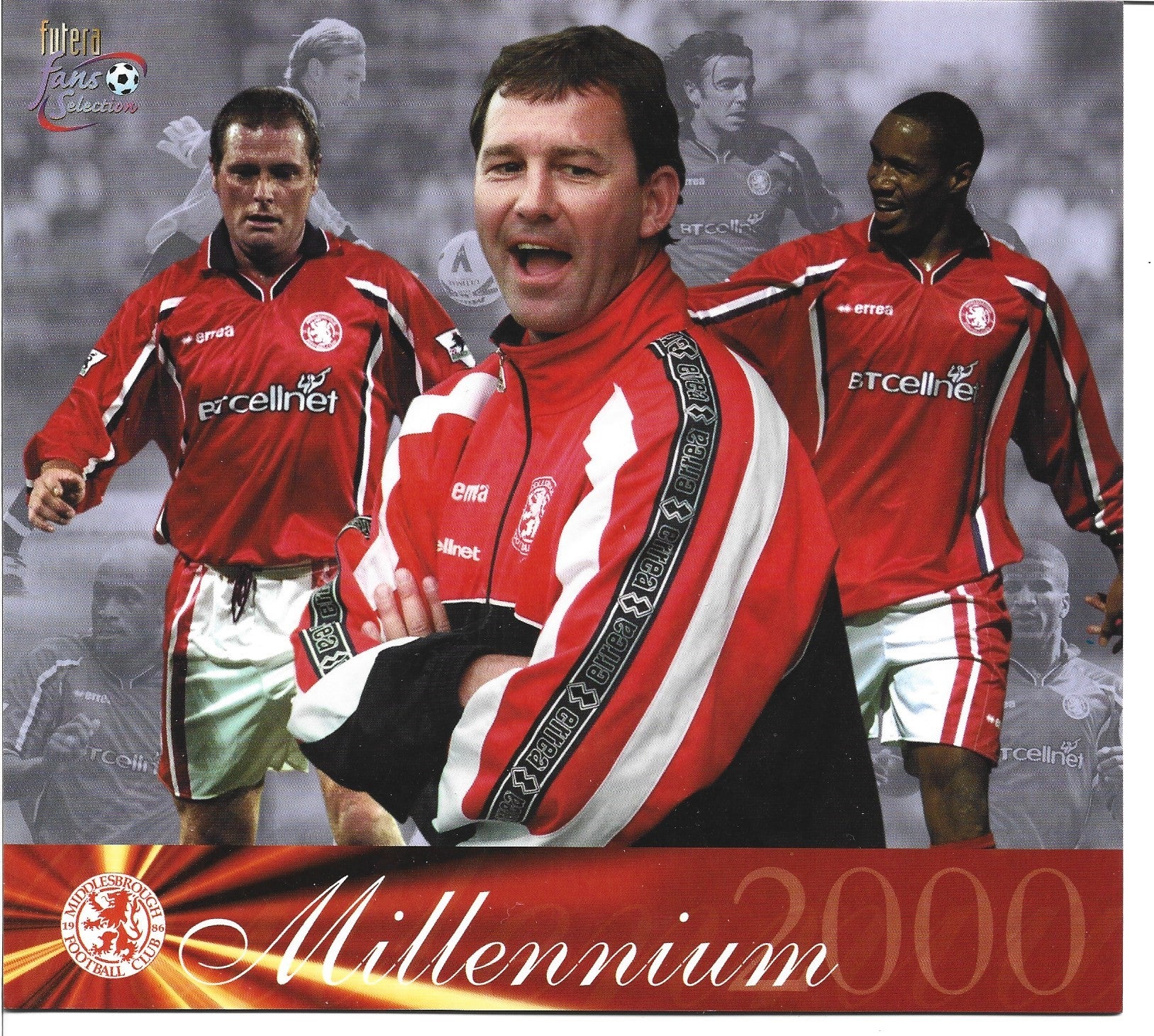 MIDDLESBROUGH - FUTERA FANS SELECTION - MILLENIUM 2000 #900