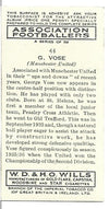 41. G. VOSE - MANCHESTER UNITED