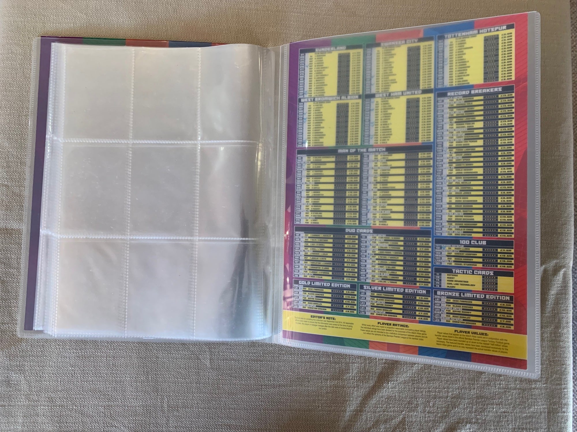 TOPPS MATCH ATTAX 2014/15 - ORGINAL SAMLEPERM - MED PERSONLIG RABATTKODE