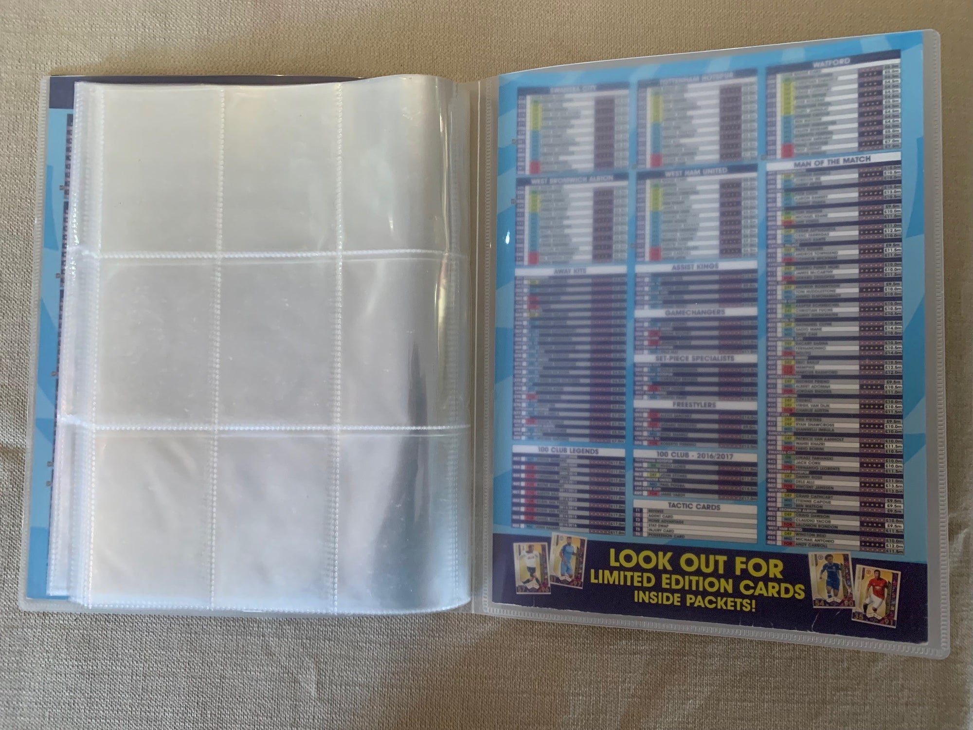 TOPPS MATCH ATTAX 2016/17 - ORGINAL SAMLEPERM - MED PERSONLIG RABATTKODE