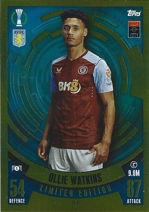 LE04- OLLIE WATKINS - ASTON VILLA - LIMITED EDITION