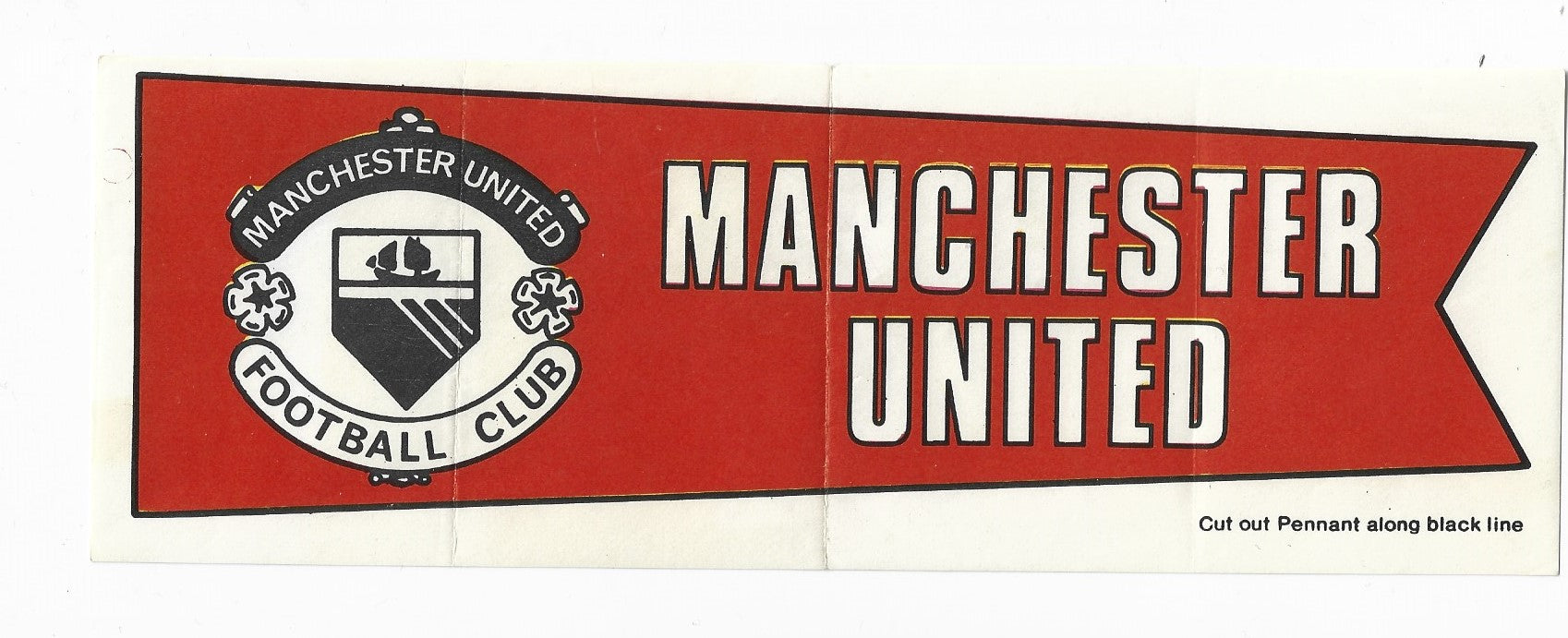 MANCHESTER UNITED  - A&BC TEAM PENNANT