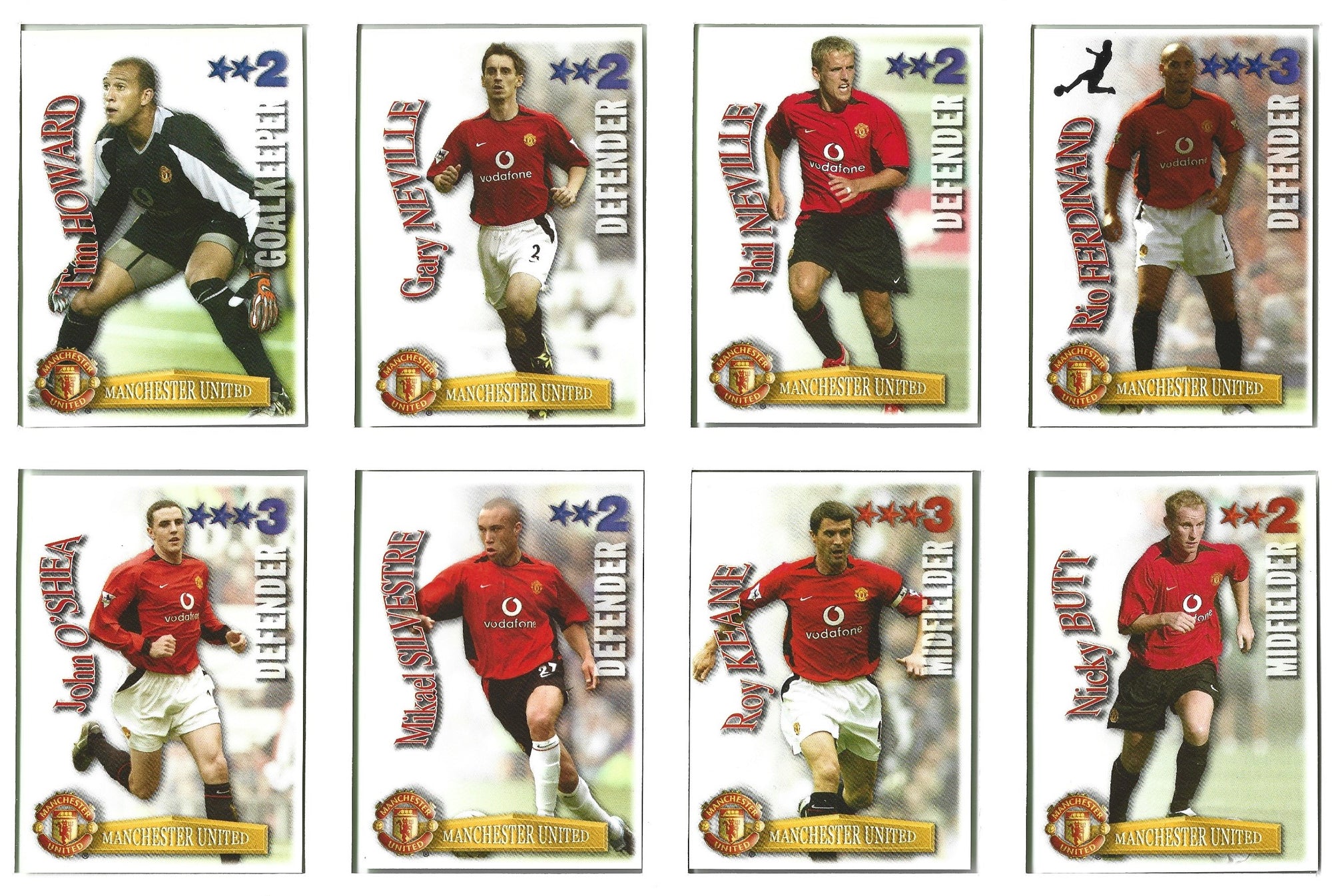 000. MANCHESTER UNITED - SHOOT OUT PREMIER LEAGUE 2003/04 EX RONALDO
