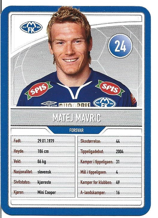 MOLDE FK - MATEJ MAVRIC