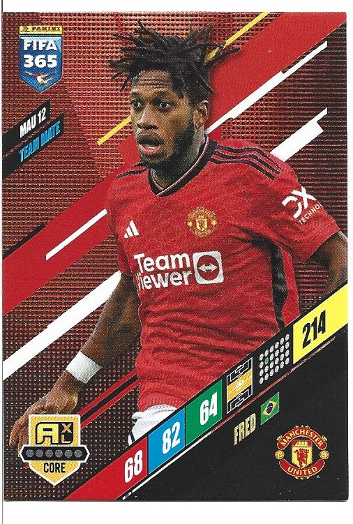 111.  MAU 12.  Fred - Manchester United
