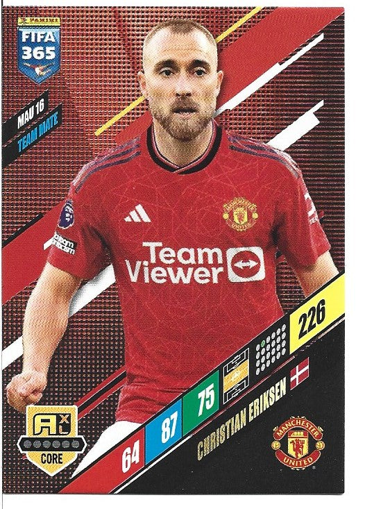 115.  MAU 16.  Christian Eriksen - Manchester United