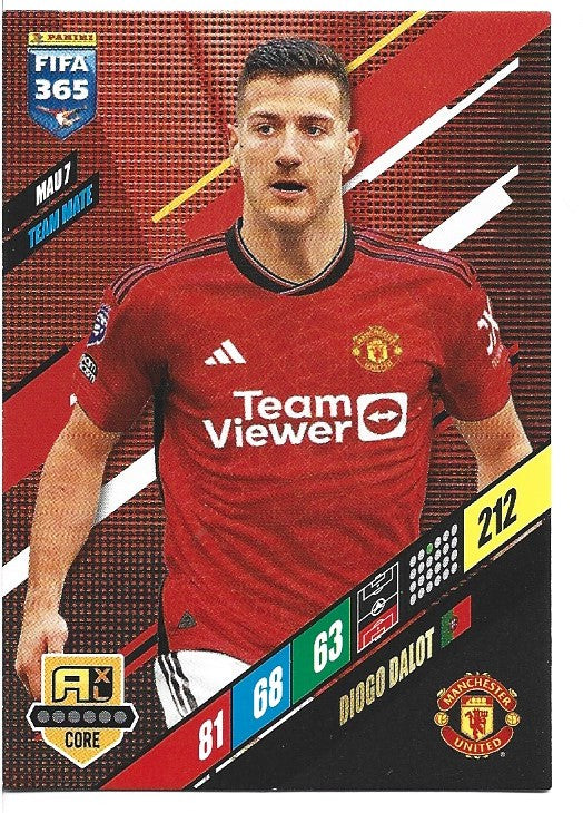 106.  MAU 7.  Diogo Dalot - Manchester United