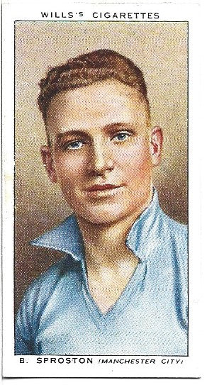 MANCHESTER CITY SIGARETTE CARDS