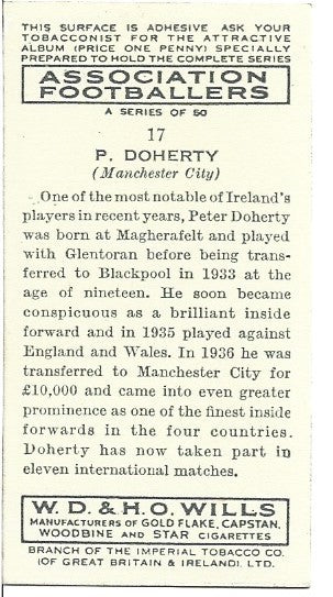 17. P. DOHERTY - MANCHESTER CITY