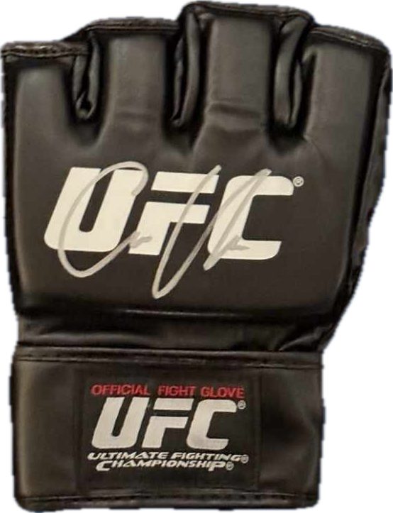 CONOR McGREGOR - SIGNERT UFC-HANSKE I DISPLAY MED EKTEHETSBEVIS/COA