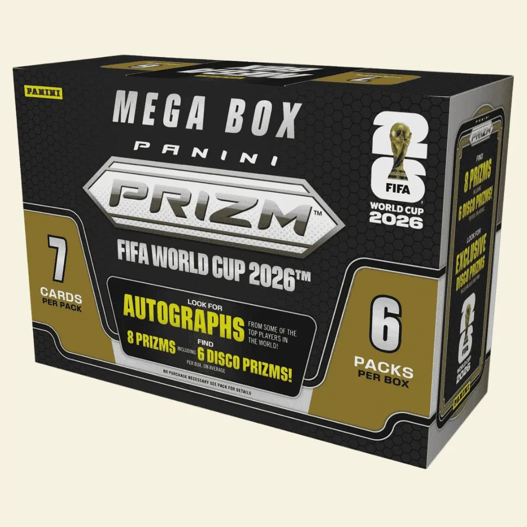 PANINI PRIZM FIFA WORLD CUP 2026 - MEGA BOX- SEALED/UÅPNET BOKS