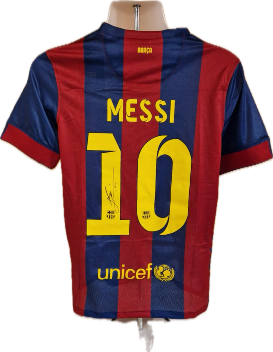 LIONEL MESSI - SIGNERT DRAKT MED EKTEHETSBEVIS/COA