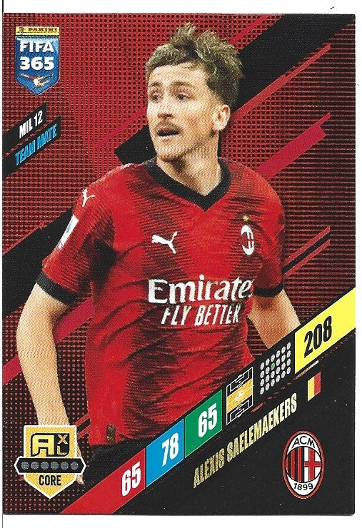 309.  MIL 12.  Alexis Saelemaekers  - AC Milan