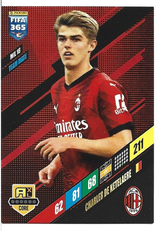 313.  MIL 16.  Charles De Ketelaere - AC Milan