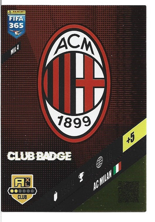 301.  MIL 4.  Club Badge - AC Milan