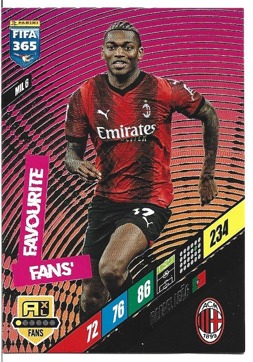 303.  MIL 6.  Rafael Leão - AC Milan -  Fans' Favourite