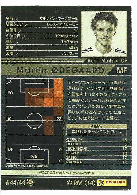 41. MARTIN ØDEGAARD - REAL MADRID