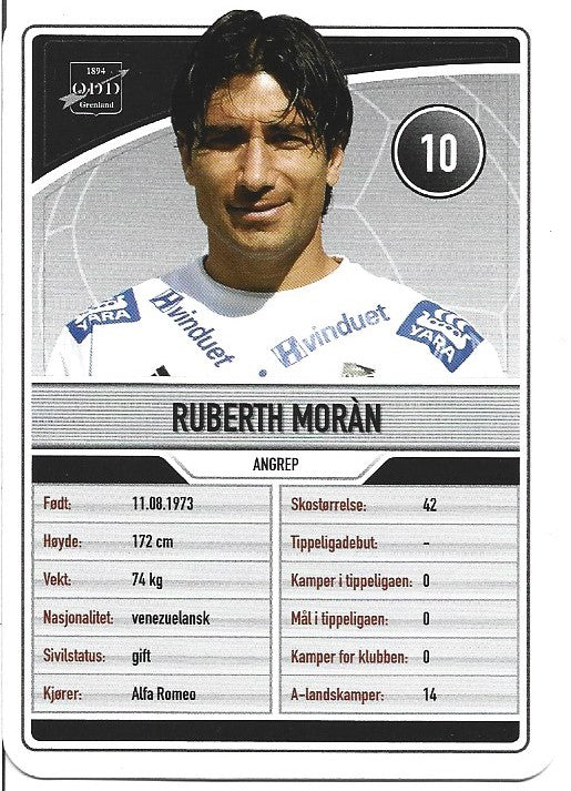 ODD GRENLAND - RUBERTH MORAN