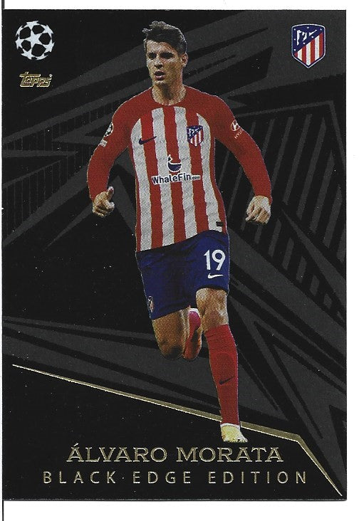 495. ALVARO MORATA - ATLETICO MADRID - BLACK EDGE EDITION