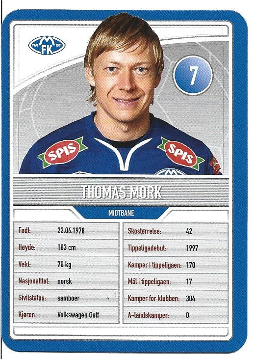 MOLDE FK - THOMAS MORK