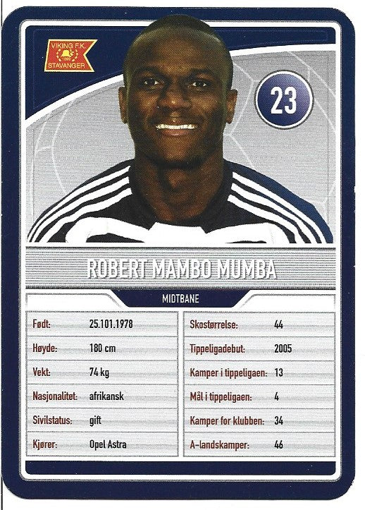 VIKING FK - ROBERT MAMBO MUMBA