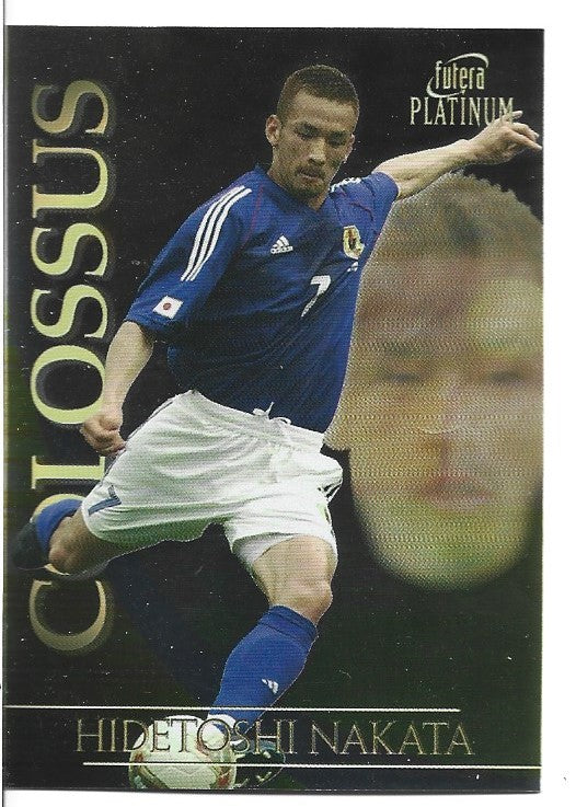 C08. HIDETOSHI NAKATA - JAPAN - COLOSSUS - INSERT