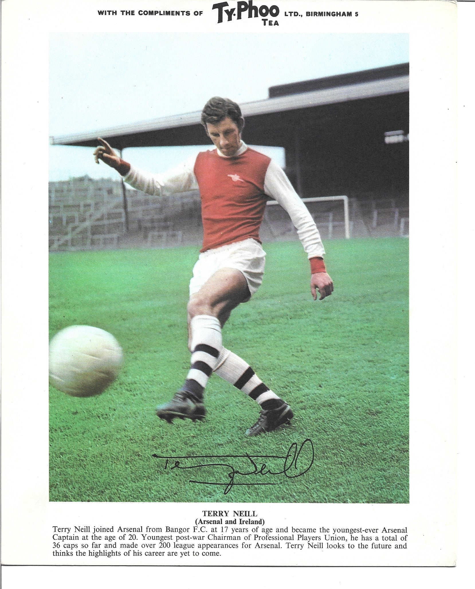 TERRY NEILL - ARSENAL