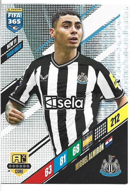 128.  NEW 11.  Miguel Almirón  - Newcastle United