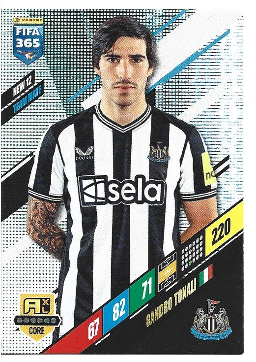 129.  NEW 12.  Sandro Tonali - Newcastle United
