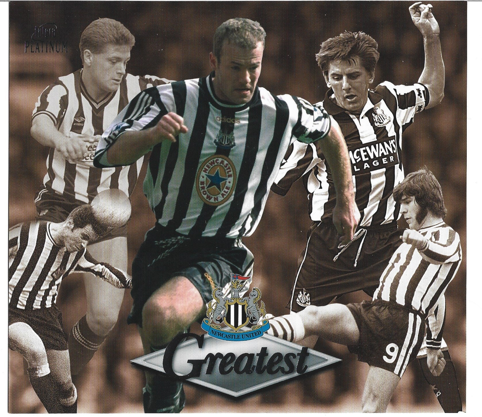 NEWCASTLE - FUTERA PLATINUM -  "THE GREATEST" CENTERPIECE STORFORMAT - 1999