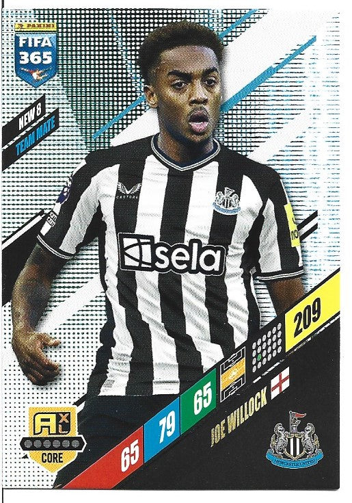 125.  NEW 8.  Joe Willock  - Newcastle United