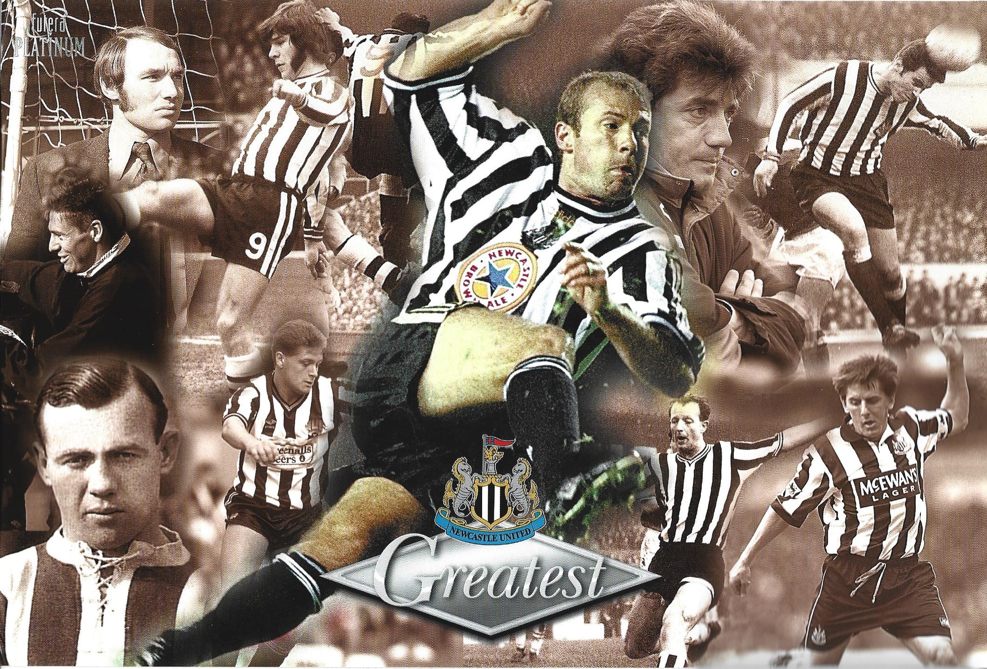NEWCASTLE - FUTERA PLATINUM -  "THE GREATEST" STORFORMAT - 1999