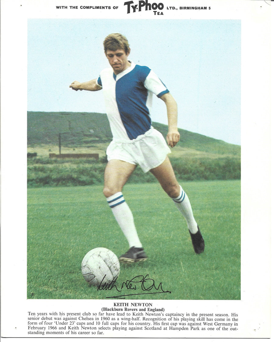 KEITH NEWTON - BLACKBURN ROVERS