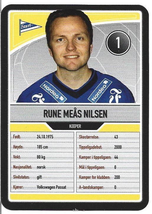 START - RUNE MEÅS NILSEN