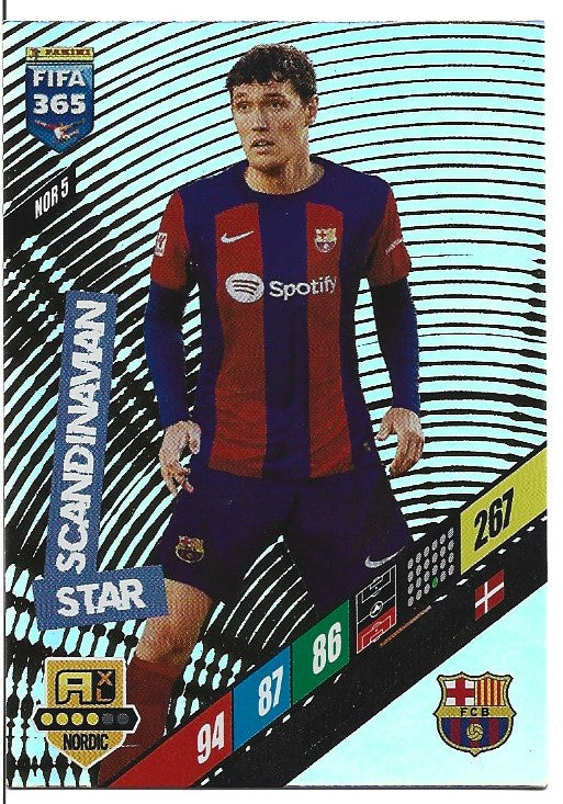 NOR 05 - ANDREAS CHRISTENSEN - FC BARCELONA - SCANDINAVIAN STAR