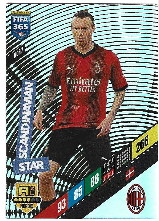 NOR 07 - SIMON KJÆER - AC MILAN - SCANDINAVIAN STAR