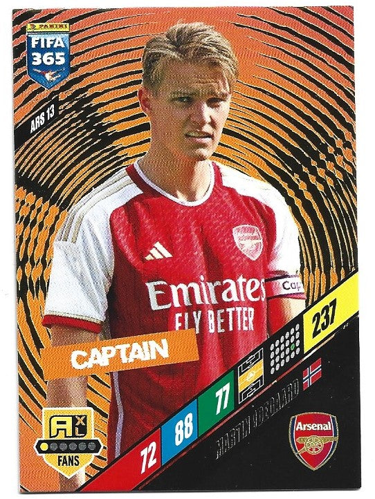 058. ARS 13. MARTIN ØDEGAARD - ARSENAL - CAPTAIN