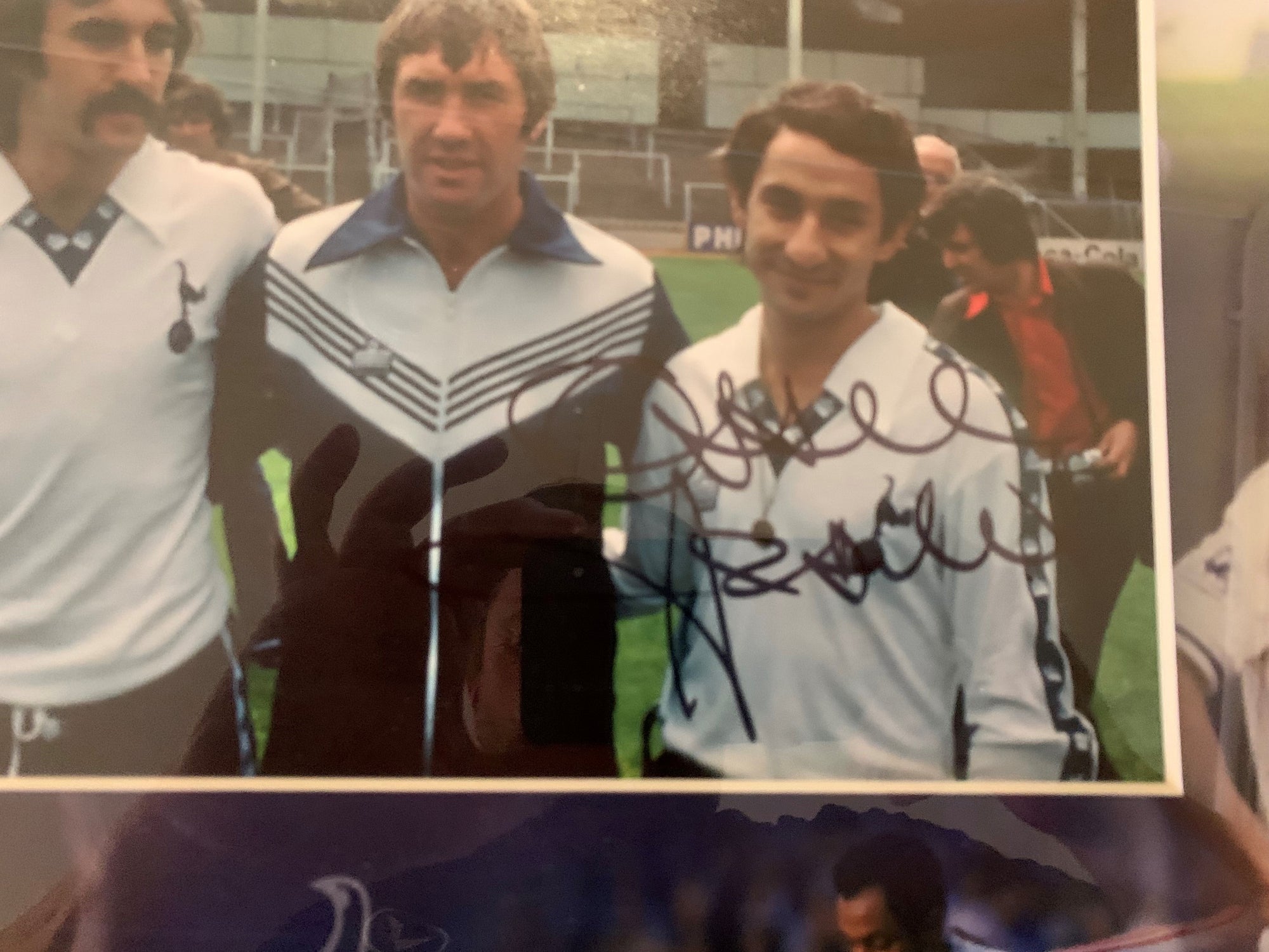 0SVALDO ARDILES - SIGNERT BILDE I "ART-FRAME" MED EKTEHETSBEVIS/COA
