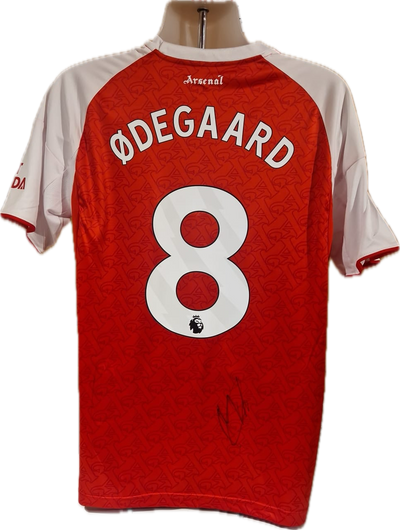 MARTIN ØDEGAARD - SIGNERT DRAKT MED EKTEHETSBEVIS/COA