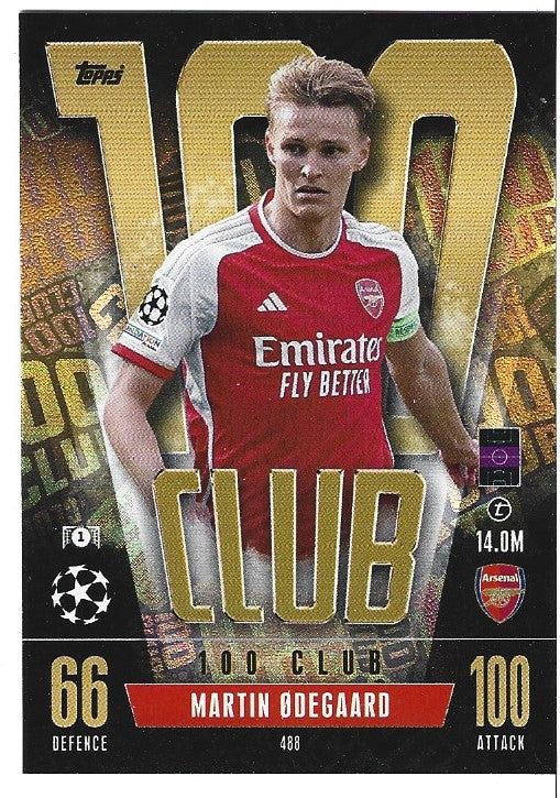488. MARTIN ØDEGAARD - ARSENAL - 100 CLUB