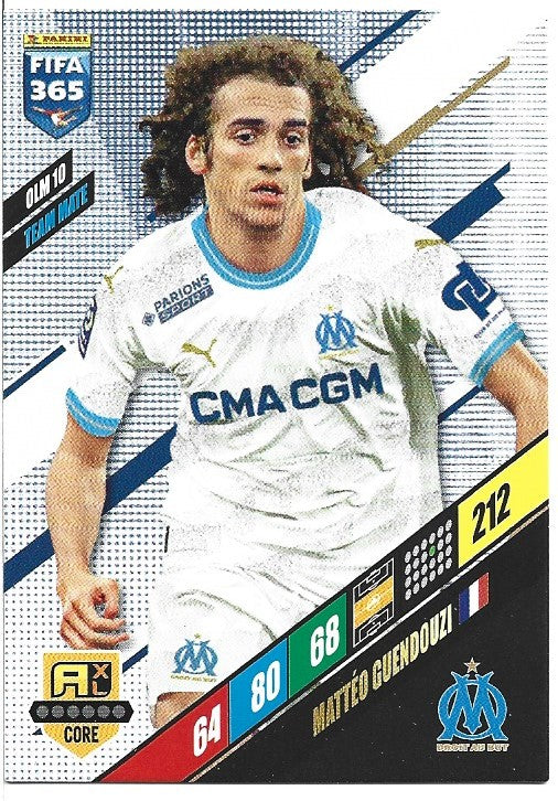 199.  OLM 10.  Mattéo Guendouzi  - Olympique de Marseille