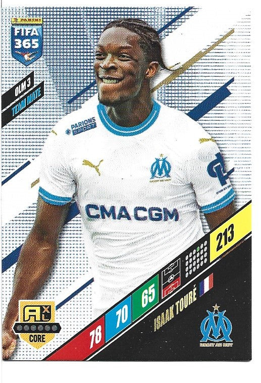 192.  OLM 3.  Isaak Touré  - Olympique de Marseille