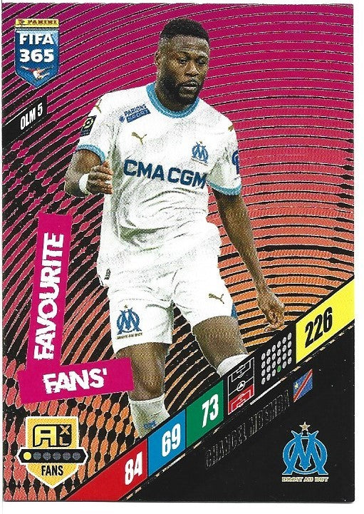 194.  OLM 5.  Chancel Mbemba - Olympique de Marseille  -  Fans' Favourite