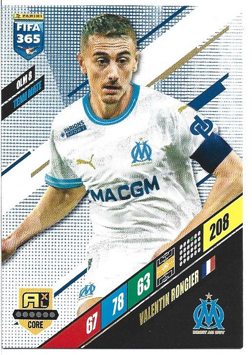 197.  OLM 8.  Valentin Rongier - Olympique de Marseille