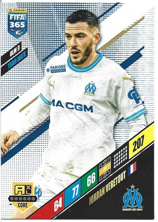 198.  OLM 9.  Jordan Veretout  - Olympique de Marseille