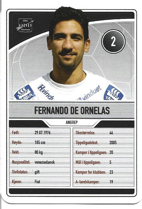 ODD GRENLAND - FERNANDO DE ORNELAS