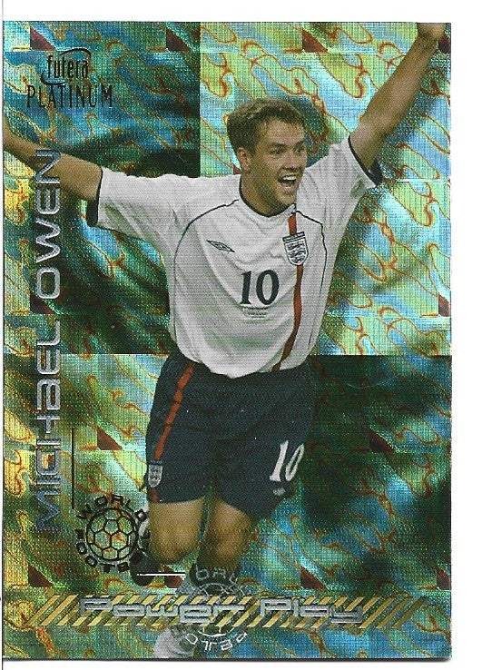 PP7. MICHAEL OWEN - ENGLAND - POWER PLAY - INSERT