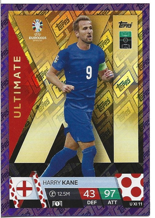 UXI.011 - HARRY KANE - ENGLAND - ULTIMATE XI - PURPLE SAPPHIRE