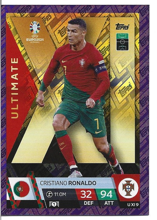 UXI.009 - CRISTIANO RONALDO - PORTUGAL - ULTIMATE XI - PURPLE SAPPHIRE